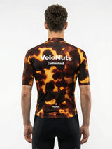 ROCKBROS heren fietsshirt Fur Code ademend wielershirt Smoked Tortoise