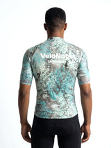 ROCKBROS heren fietsshirt Urban Camo ademend wielershirt Frost Scratch Camo