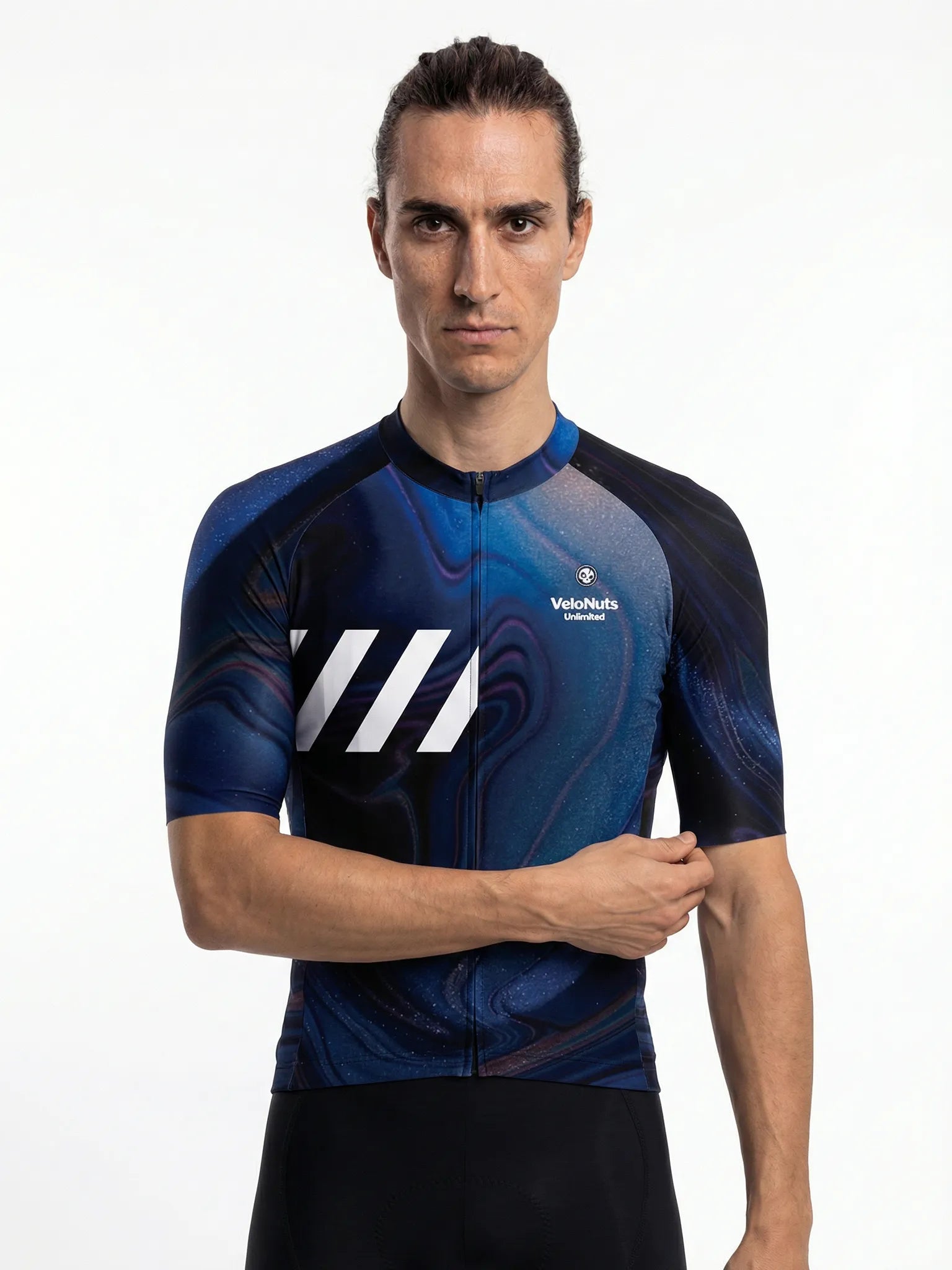 ROCKBROS heren fietsshirt Liquid Terrain ademend wielershirt Midnight Gyre