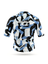 ROCKBROS heren fietsshirt Urban Camo ademend wielershirt Ink Blob Camo