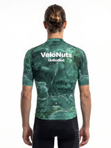 ROCKBROS heren fietsshirt Liquid Terrain ademend wielershirt Emerald Vein