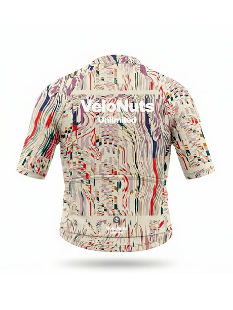 ROCKBROS heren fietsshirt Neon Condense ademend wielershirt Magenta Noise