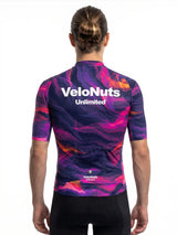 ROCKBROS heren fietsshirt Liquid Terrain ademend wielershirt Magma Flow