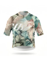 ROCKBROS heren fietsshirt Liquid Terrain ademend wielershirt Mineral Vein