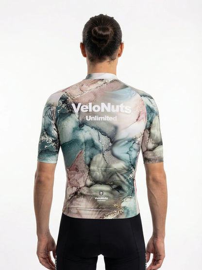 ROCKBROS heren fietsshirt Liquid Terrain ademend wielershirt Mineral Vein