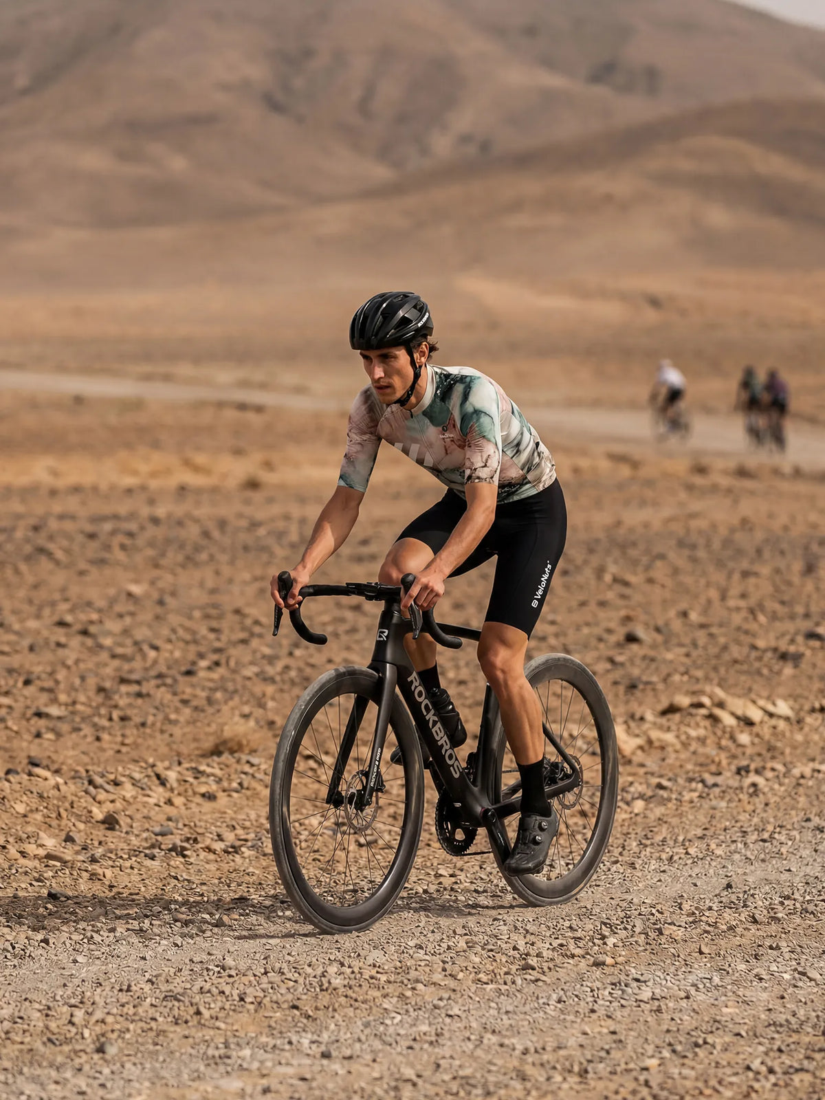 ROCKBROS heren fietsshirt Liquid Terrain ademend wielershirt Mineral Vein