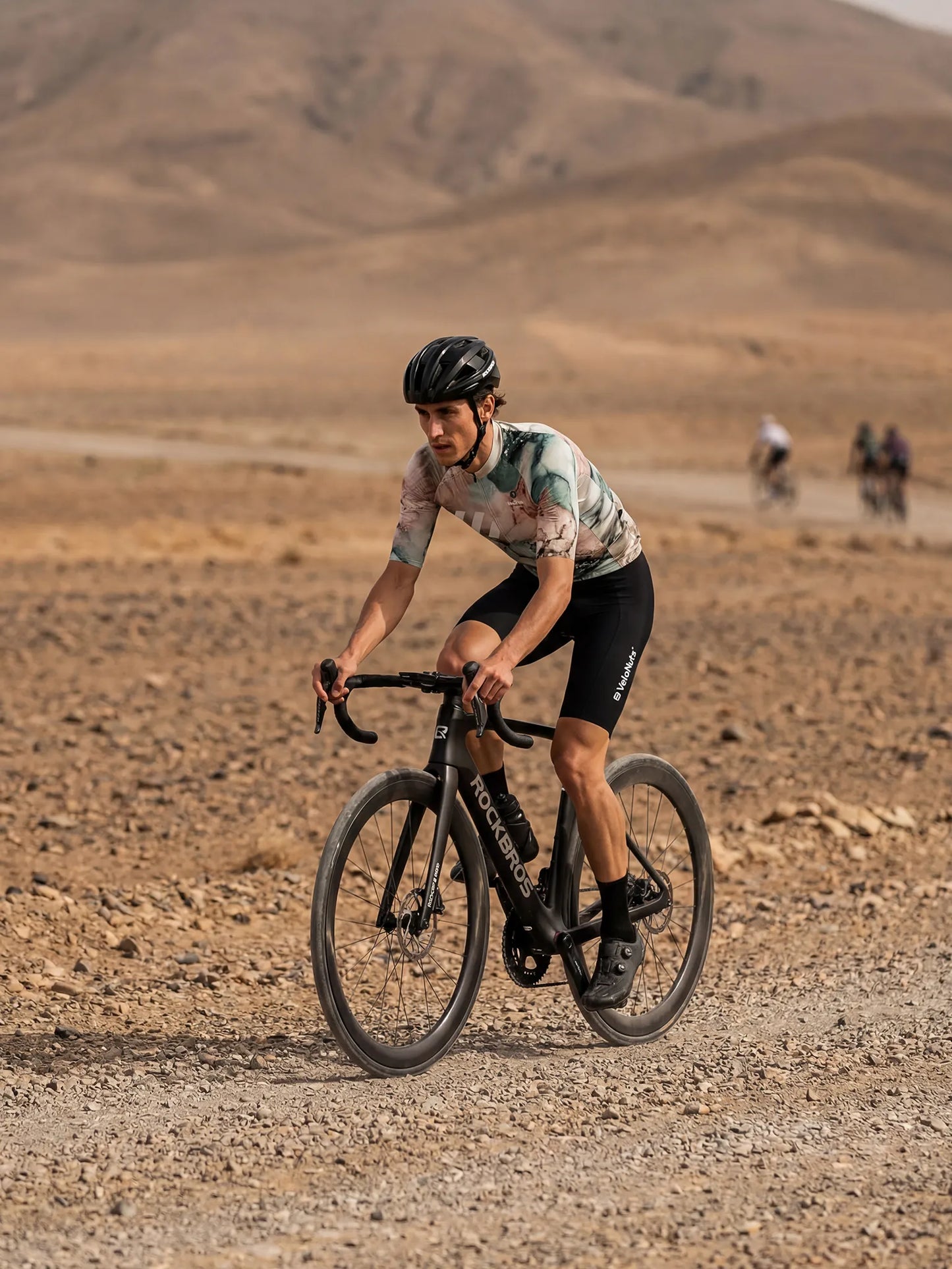 ROCKBROS heren fietsshirt Liquid Terrain ademend wielershirt Mineral Vein