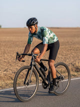 ROCKBROS heren fietsshirt Wild Garden ademend wielershirt Mist Leaf Canopy