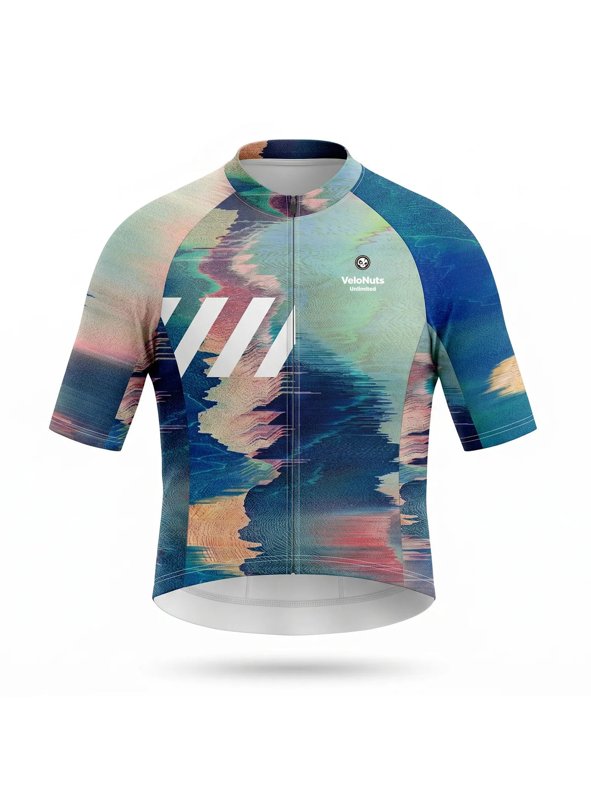 ROCKBROS heren fietsshirt Street Graffiti ademend wielershirt Mono Fragment