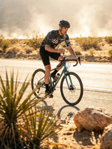 ROCKBROS heren fietsshirt Liquid Terrain ademend wielershirt Noir Marble