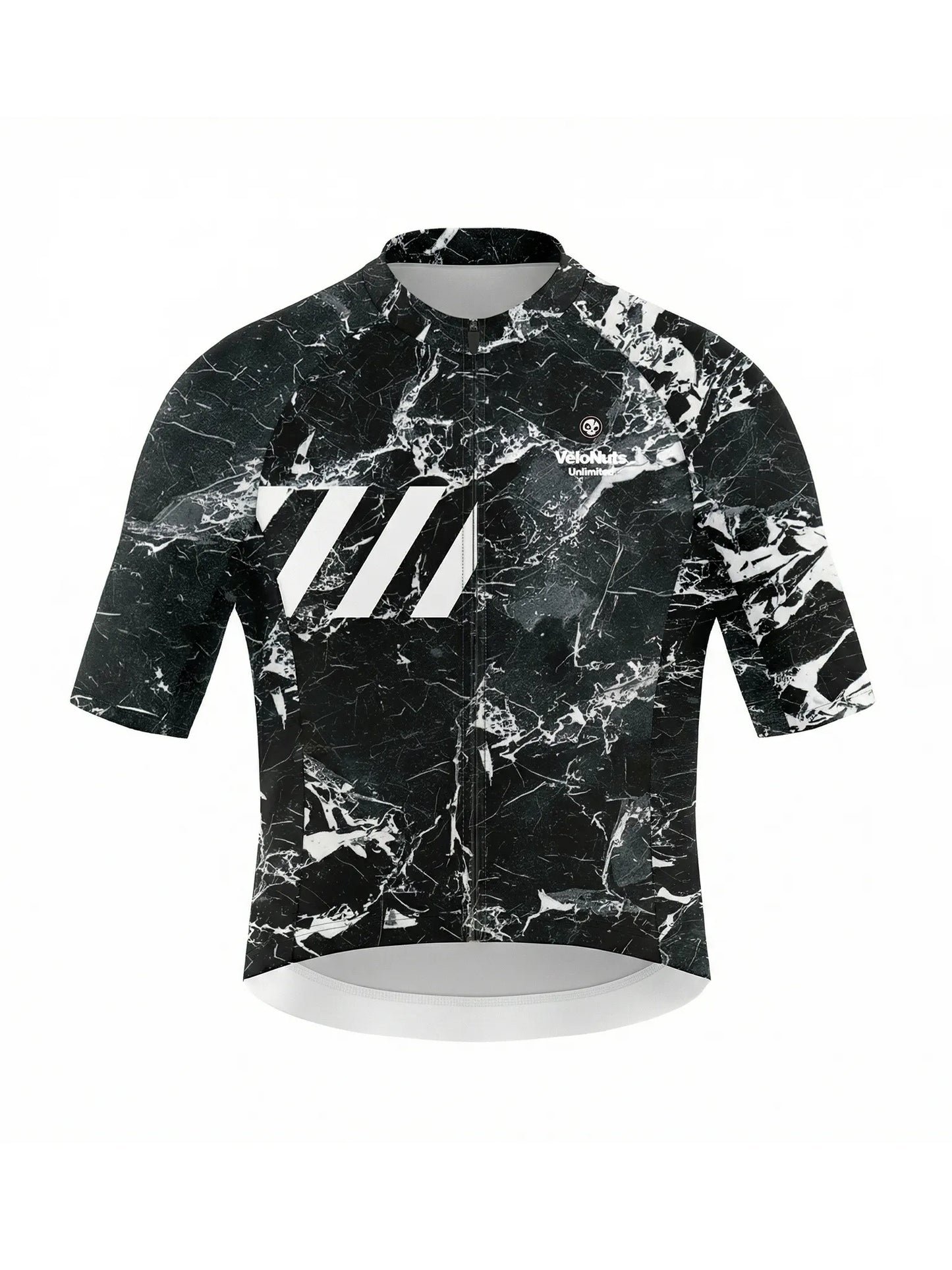 ROCKBROS heren fietsshirt Liquid Terrain ademend wielershirt Noir Marble