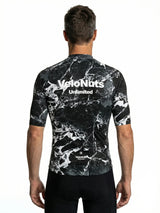 ROCKBROS heren fietsshirt Liquid Terrain ademend wielershirt Noir Marble