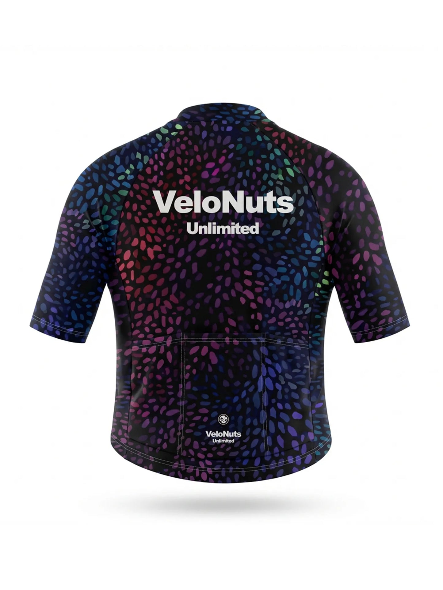 ROCKBROS heren fietsshirt Biolume Garden ademend wielershirt Neon Seed Burst