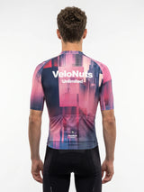 ROCKBROS heren fietsshirt Liquid Terrain ademend wielershirt Ocean Blur