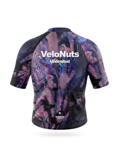 ROCKBROS heren fietsshirt Neon Condense ademend wielershirt Psywave Mirage