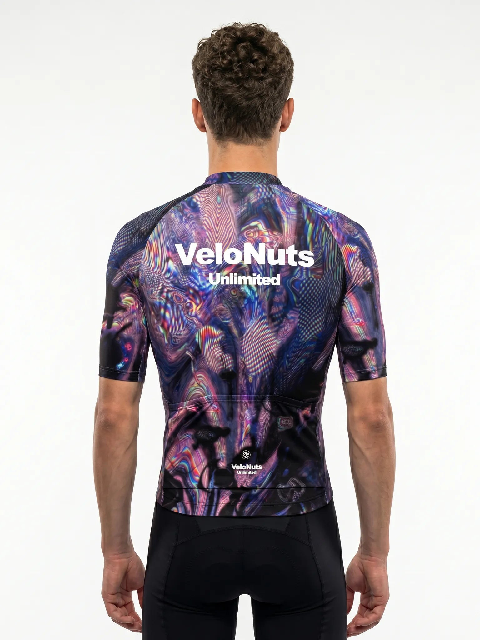 ROCKBROS heren fietsshirt Neon Condense ademend wielershirt Psywave Mirage