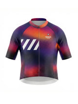 ROCKBROS heren fietsshirt Aura Fade ademend wielershirt Solar Dusk