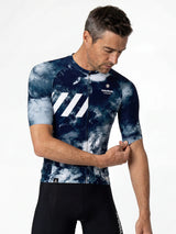 ROCKBROS heren fietsshirt Liquid Terrain ademend wielershirt Storm Current