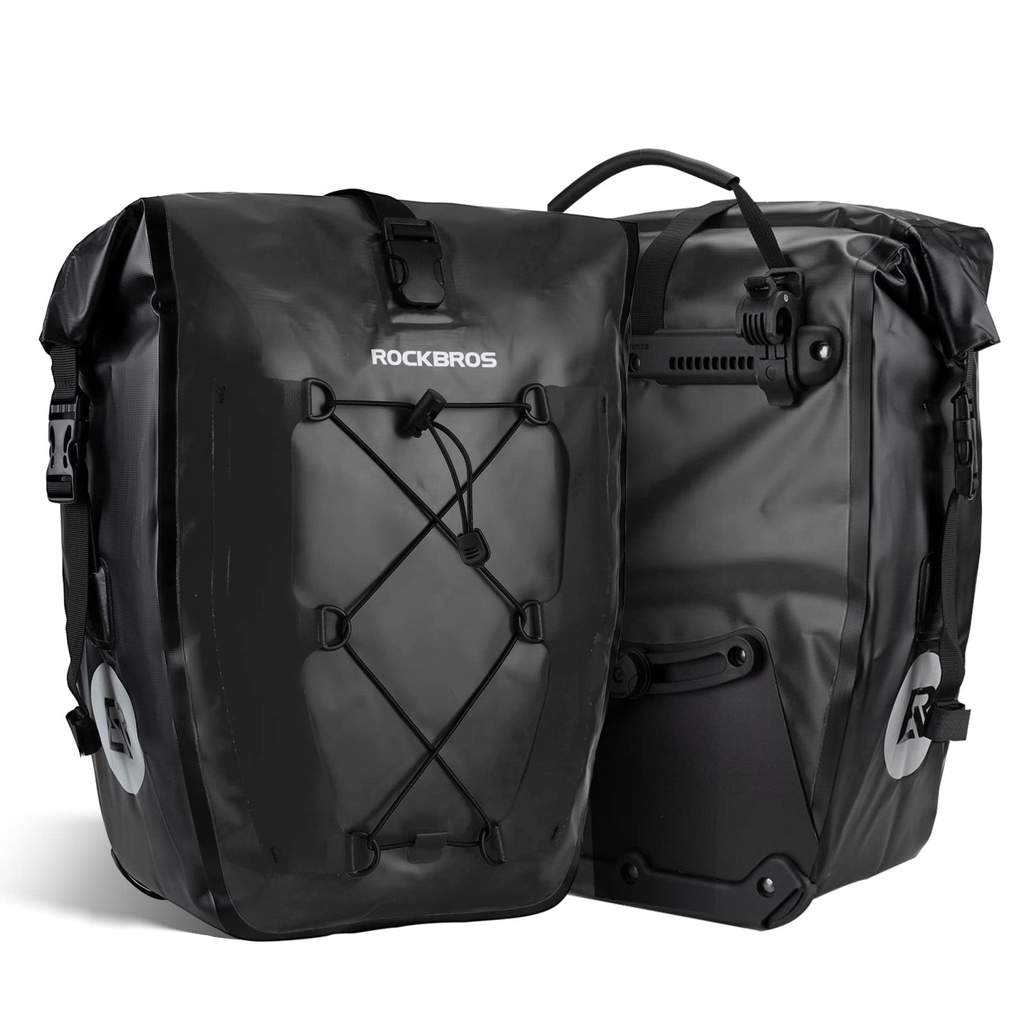 RCKBROS waterproof bagagedragertas pvc 25–32 l
#kleur_Zwart-2 stuks