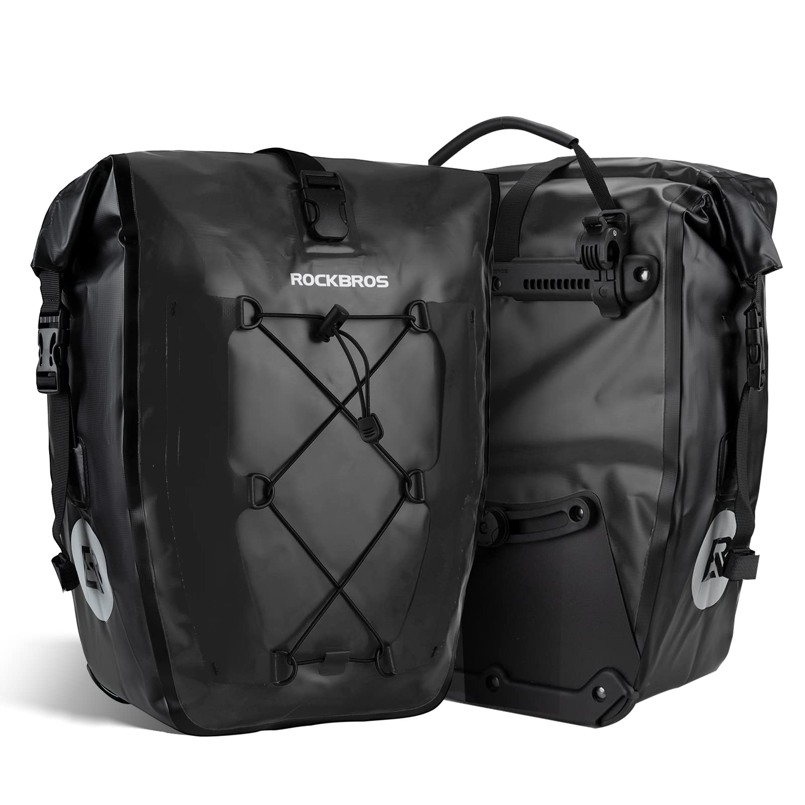 RCKBROS waterproof bagagedragertas pvc 25–32 l
#kleur_Zwart-2 stuks