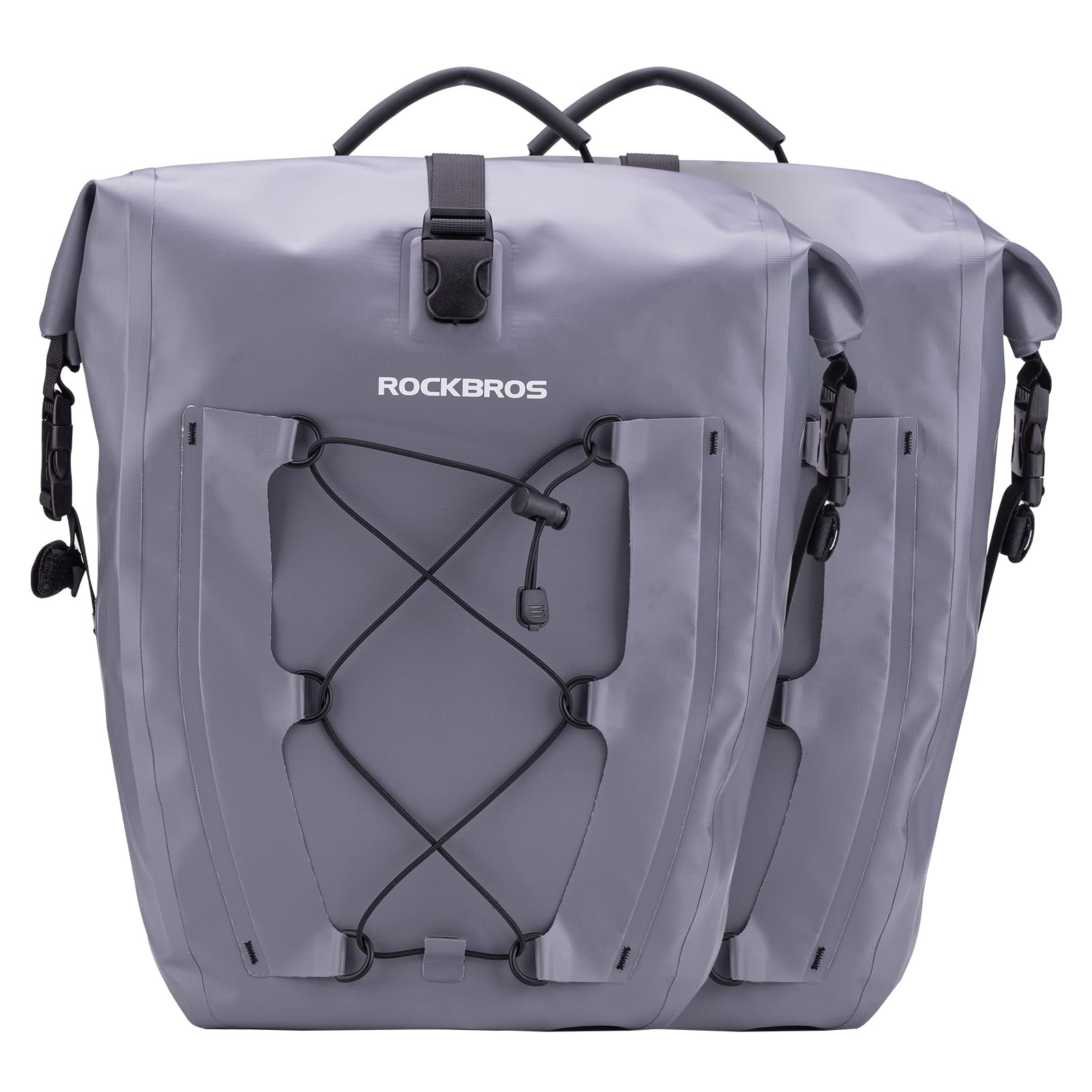 RCKBROS waterproof bagagedragertas pvc 25–32 l
#kleur_Grijs-2 stuks