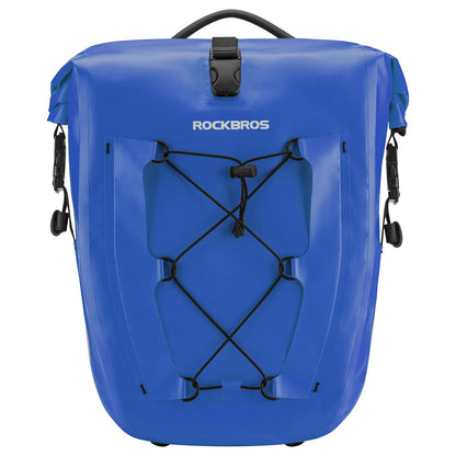 ROCKBROS waterproof bagagedragertas pvc 25–32 l
#kleur_Blauw