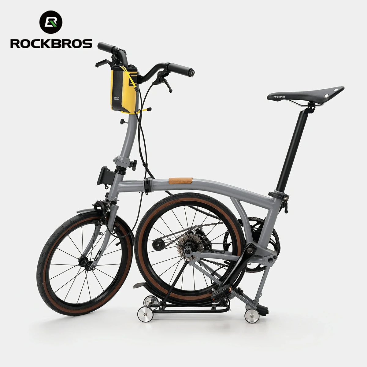 ROCKBROS waterdichte stuurtas met flessenvak as-162