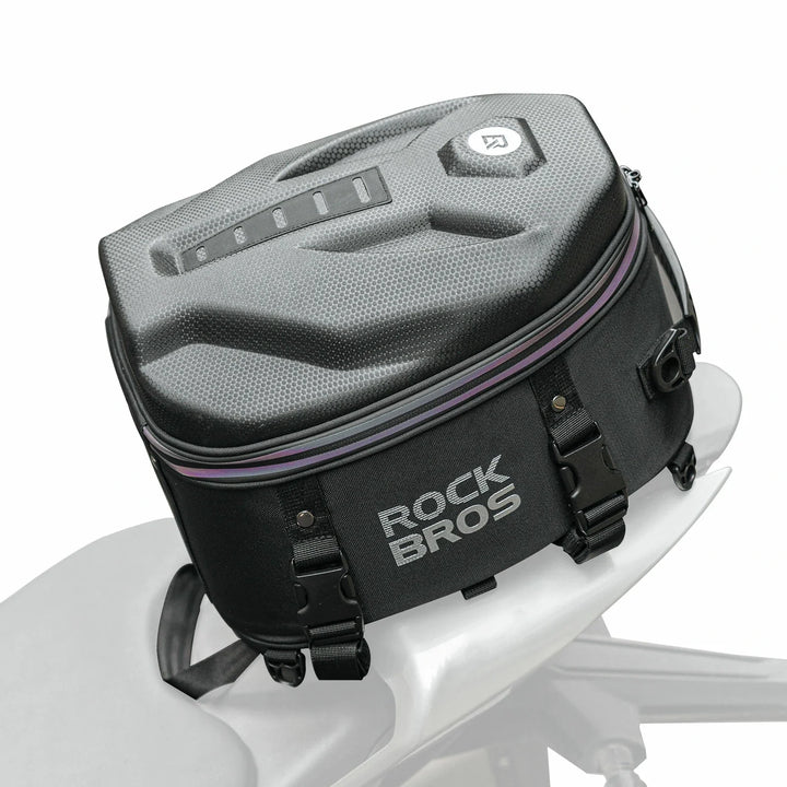 Waterafstotende achterzittas voor motor en e-bike 12,5 L