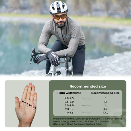 Thermische winter fietshandschoenen met touchscreen