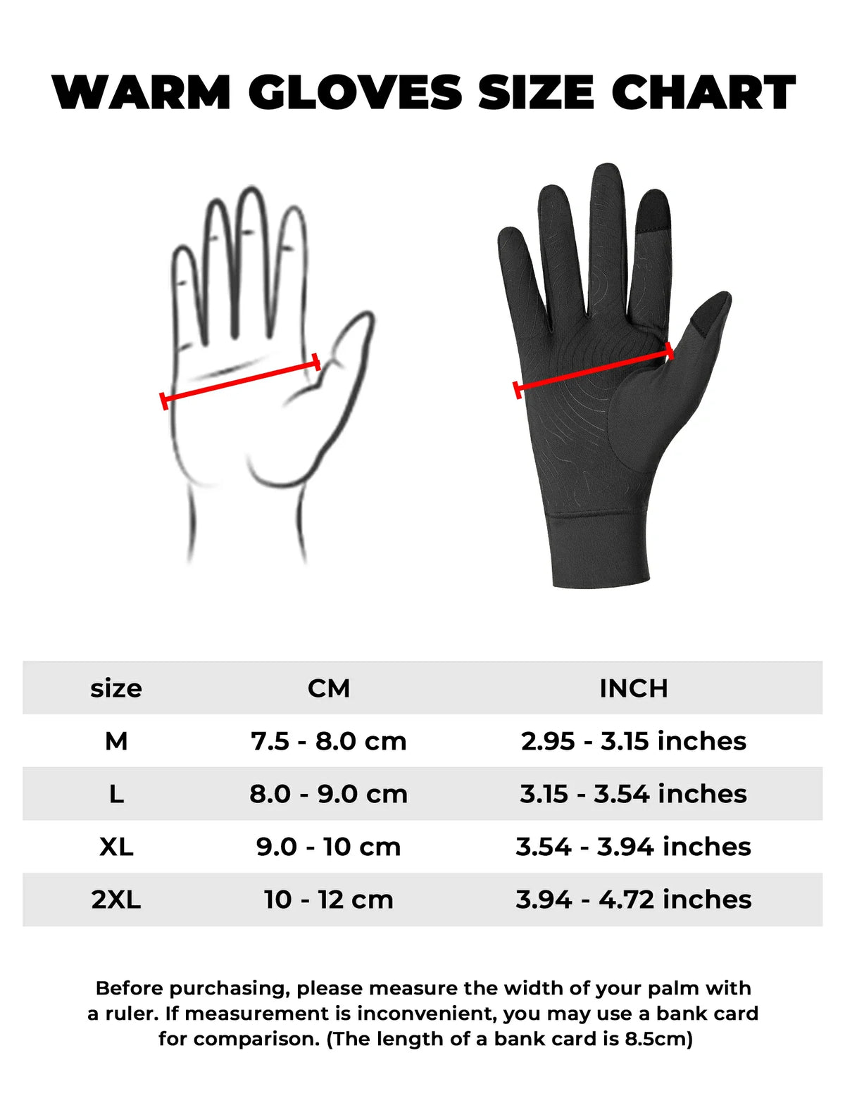 Winter fietshandschoenen met touchscreen S400