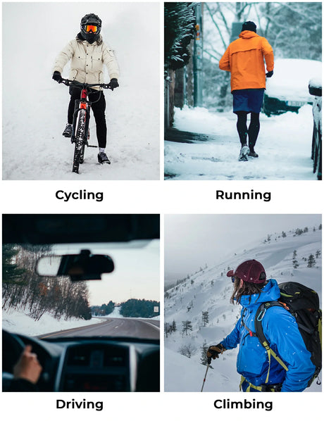Winter fietshandschoenen met touchscreen S400