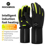 Slim verwarmde winterhandschoenen met touchscreen