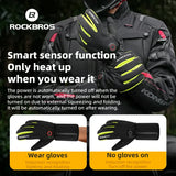 Slim verwarmde winterhandschoenen met touchscreen