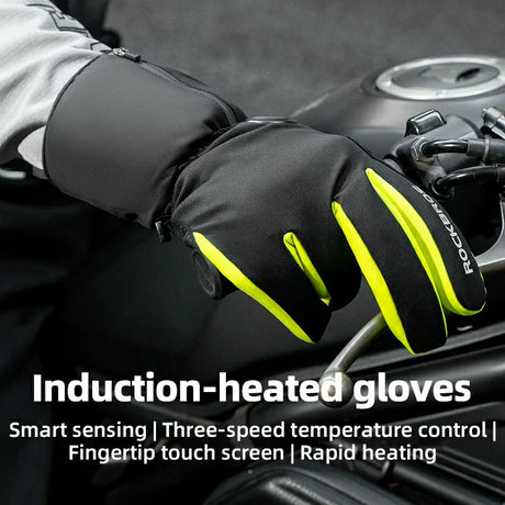 Slim verwarmde winterhandschoenen met touchscreen