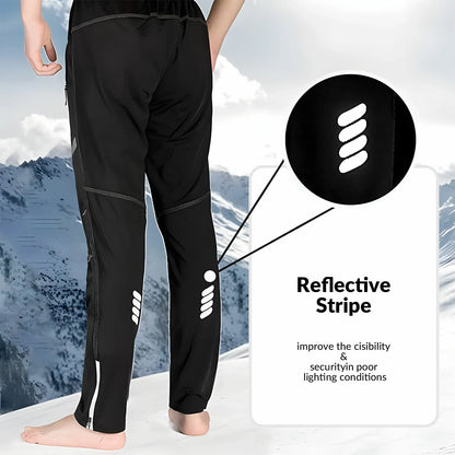ROCKBROS Winter Windproof Waterproof Thermal Cycling Jacket and Pants Set