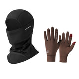 Winterset met Bivakmuts & Touchscreen Fietshandschoenen
