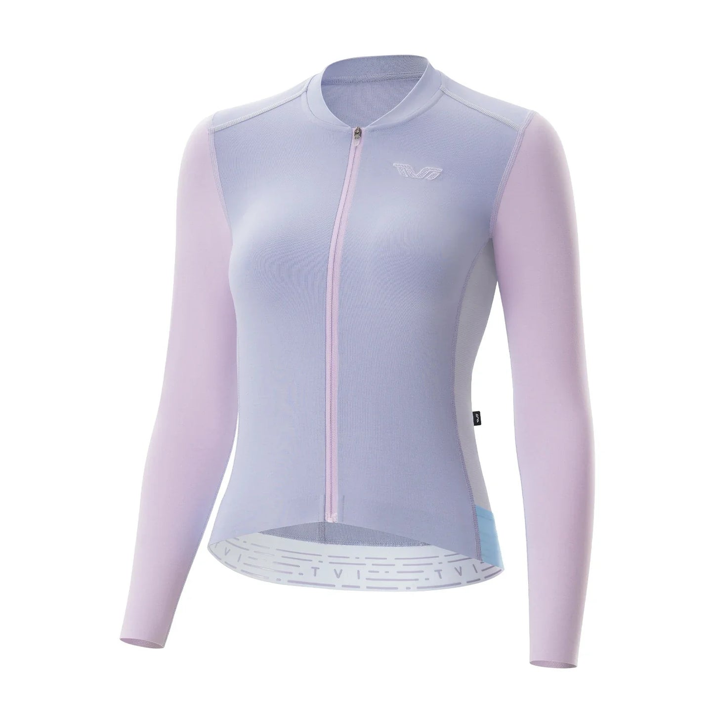 ROCKBROS dames fietsshirt ademend moisture lange mouw#grijs_blauw