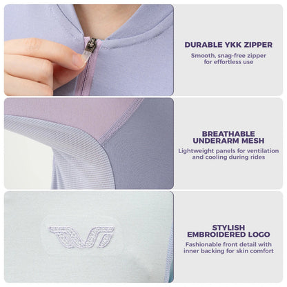 ROCKBROS dames fietsshirt ademend moisture lange mouw