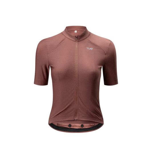 ROCKBROS dames 2-in-1 korte mouw fietsshirt#red