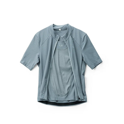 ROCKBROS dames 2-in-1 korte mouw fietsshirt