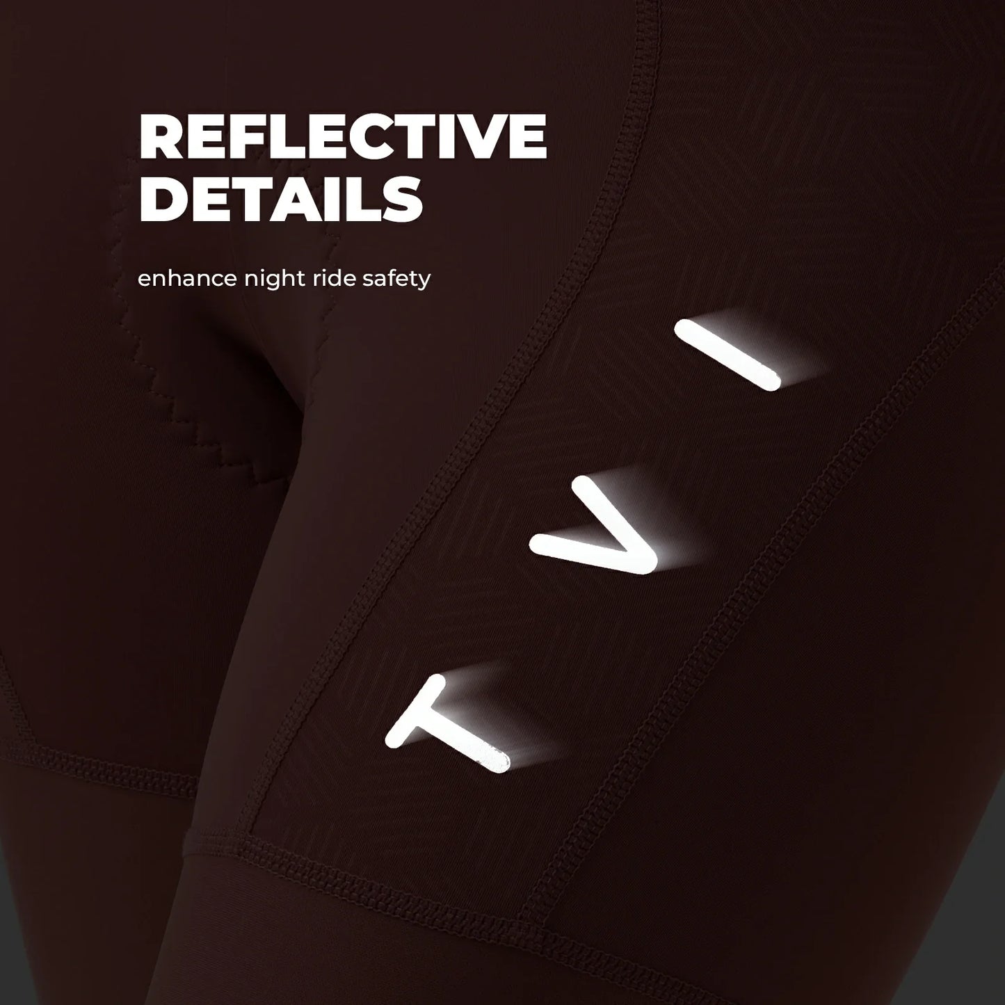 Women’s Cycling Bib Shorts with Magnetic Straps & Padding UK