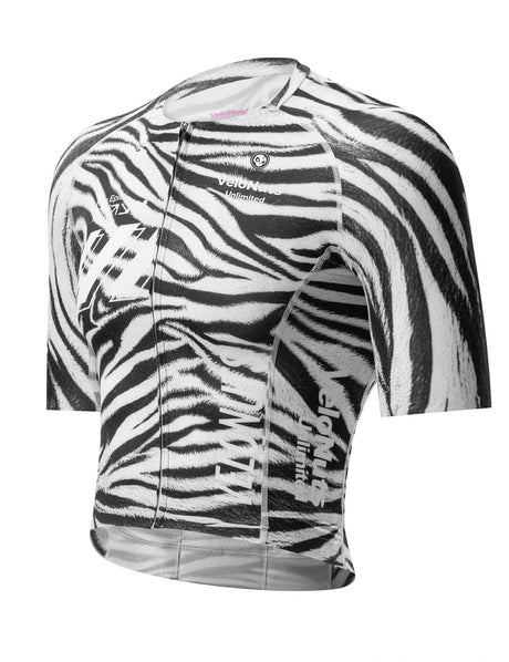 ROCKBROS dames fietsshirt zebra stripe ademend#m