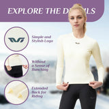 TVI thermische fietsbaselayer met lange mouwen voor dames
